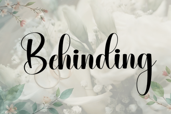 Behinding: A Script Font That Adds Elegance to Every Project