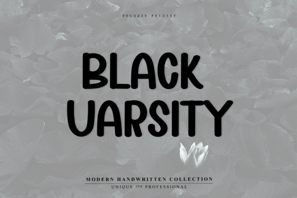 Black Varsity: The Font That Elevates Your Brand