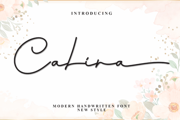 Calina: A Script Font for Modern Web Design