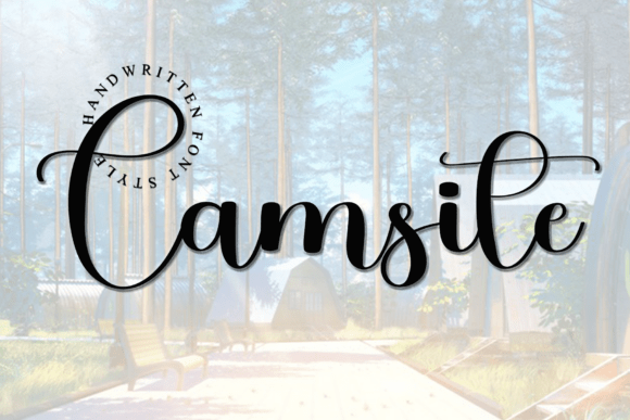 Camsite: A Script Font That Elevates Your Brand’s Visual Story