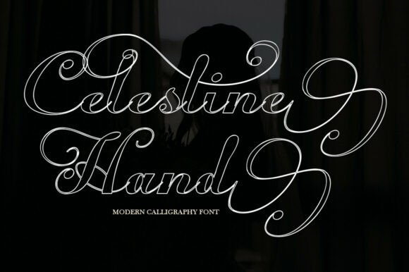 Celestine Hand: A Font That Elevates Branding with Elegance