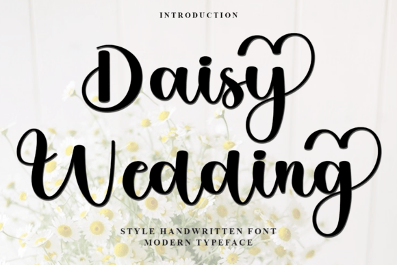 Daisy Wedding: A Font That Elevates Branding