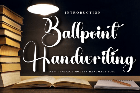 Font Choice That Speaks: Balpoint Handwriting in Action