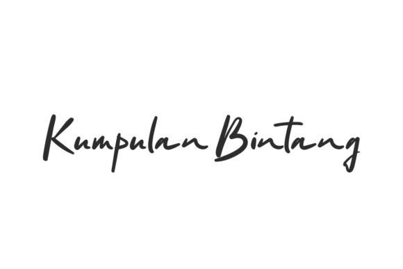 Kumpulan Bintang Font Review: A Bold Script for Branding
