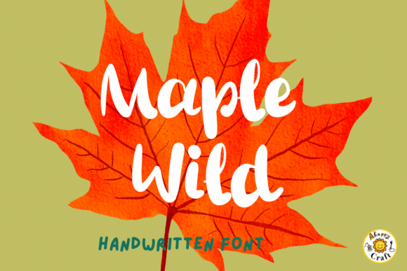 Maple Wild: A Warm Handwritten Font for Digital Design