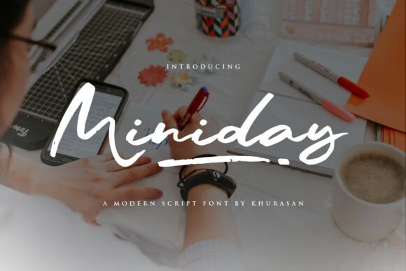 Miniday: A Script Font for Modern Web Design