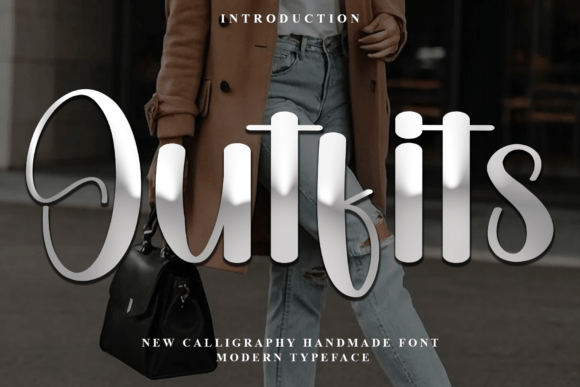 Outfits: A Festive Font for Holiday Branding