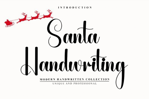 Santa Handwriting: A Font That Adds Warmth to Branding