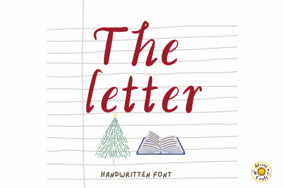 The Letter: A Handwritten Font for Editorial Design